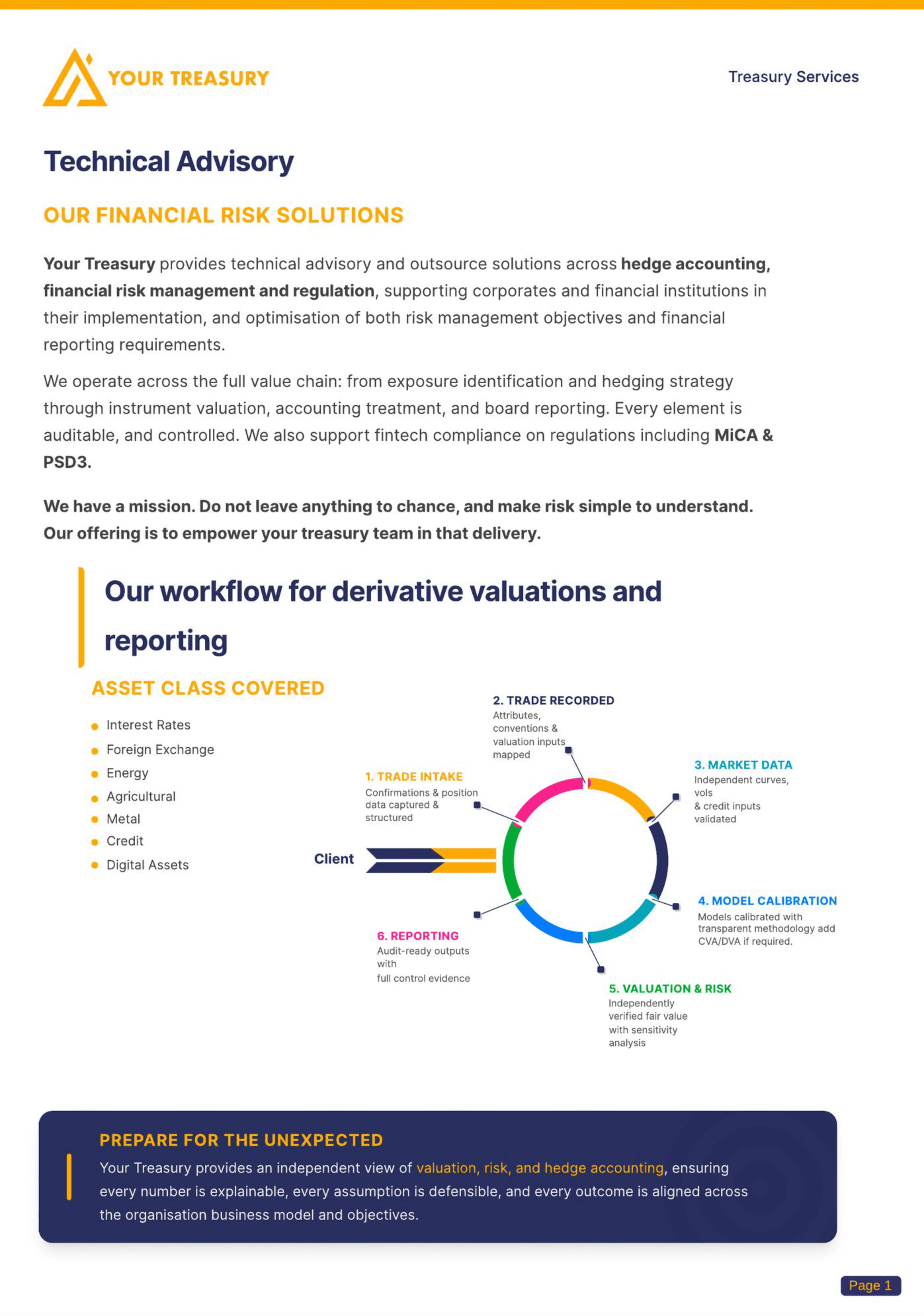 Hedge Accounting Services